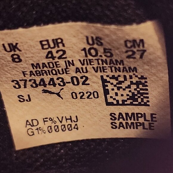 Puma Mile Rider Sunny Getaway Black Electro Green Pink - Woman's Size 10.5 - Picture 9 of 12